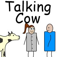 Talking cow